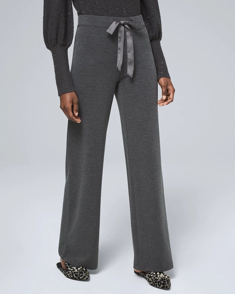 White house black market wide leg pants deals
